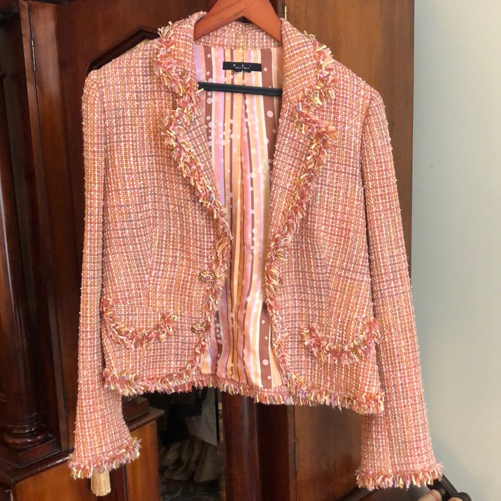ECI vintage tweed blazer